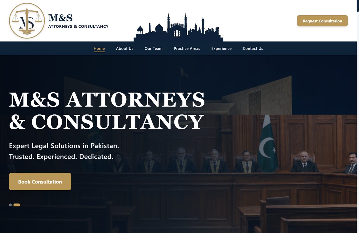 M&S Attorneys & Consultancy homepage