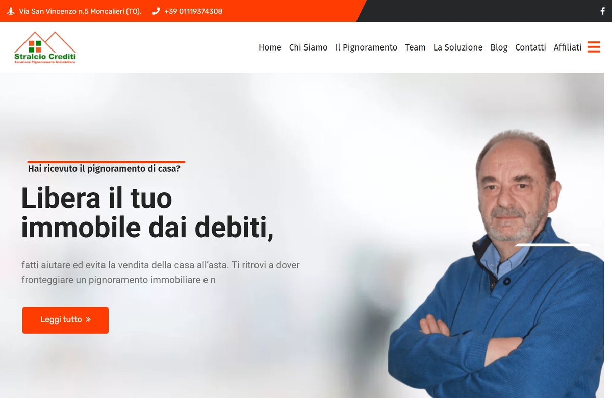 Stralcio Crediti homepage