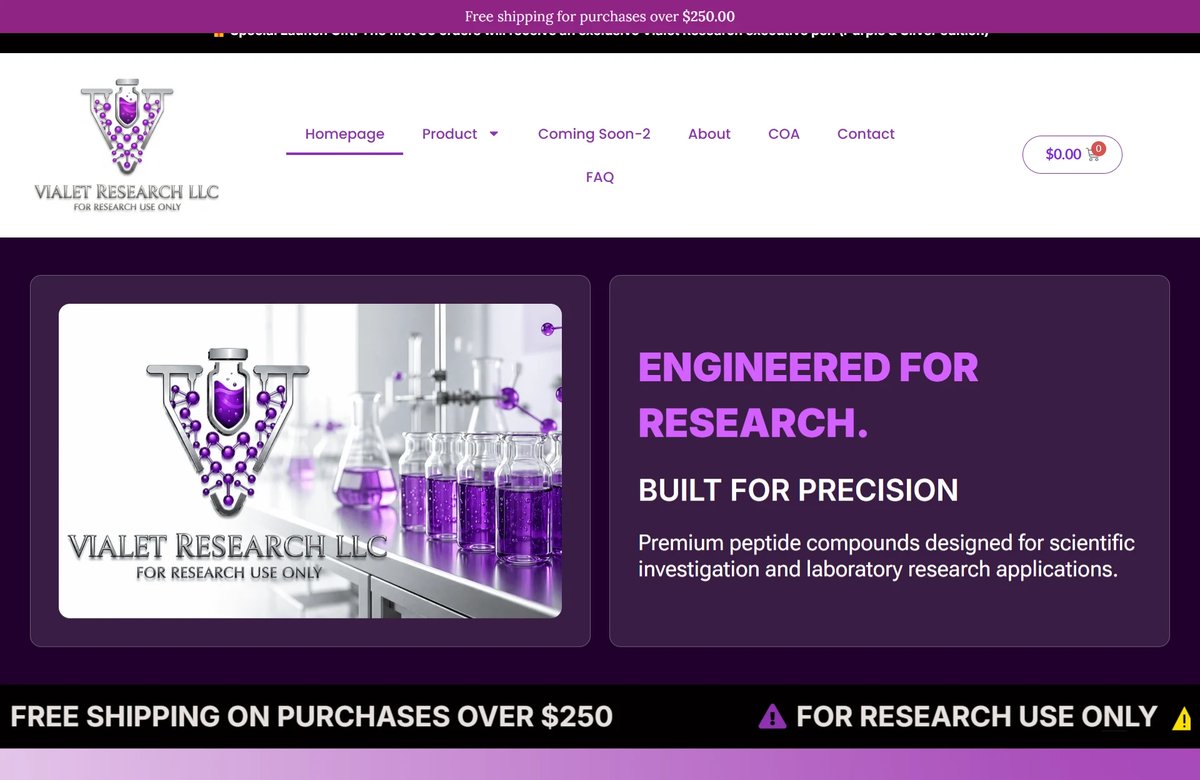 Vialet Research LLC homepage